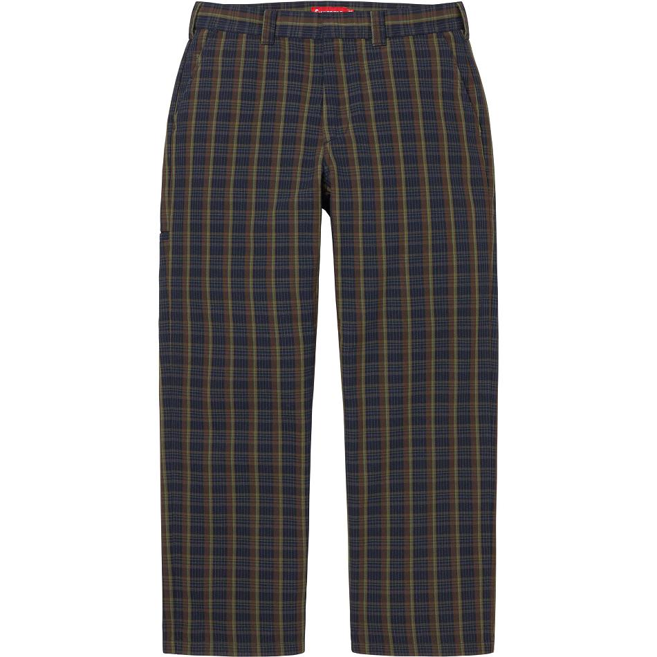 Supreme Arbets Pant Byxor Marinblå Svarta | SE174YU