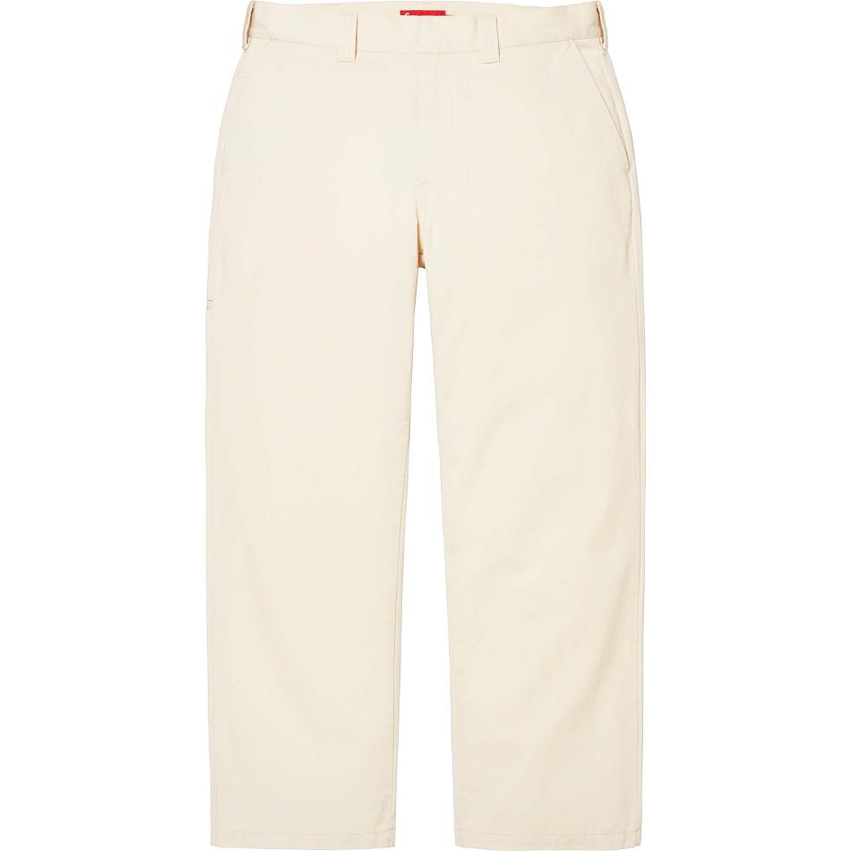 Supreme Arbets Pant Byxor Vita | SE169QZ