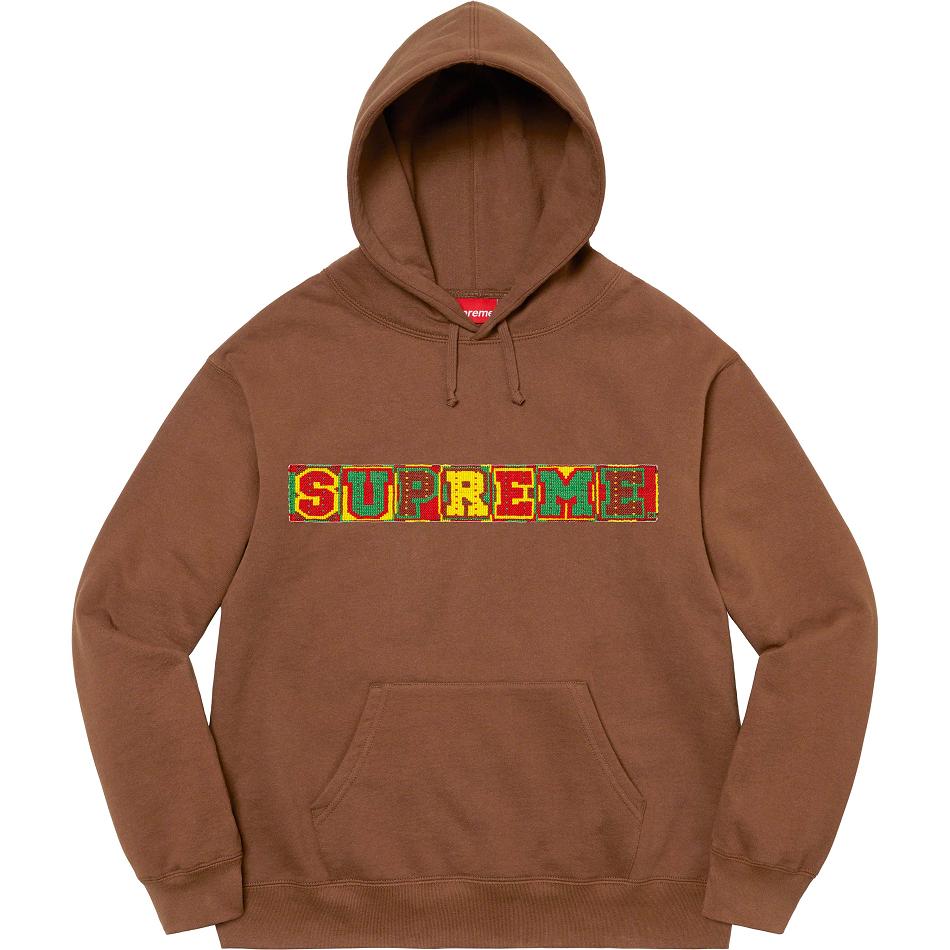 Supreme Beaded Hooded Tröjor Bruna | SE318ZG