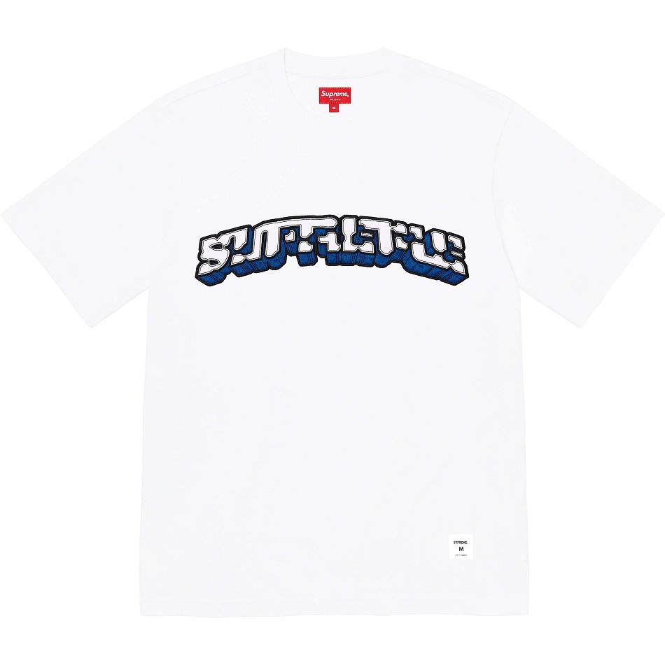 Supreme Block Arc S/S Top Tröjor Vita | SE262HK