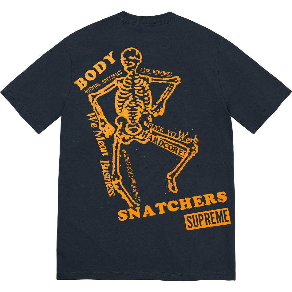 Supreme Body Snatchers Tee T-shirt Marinblå | SE347VD