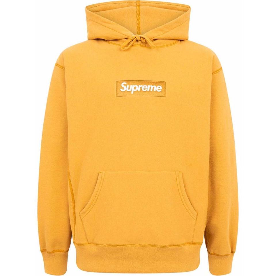 Supreme Box Logo Hoodie Gula | SE103DN