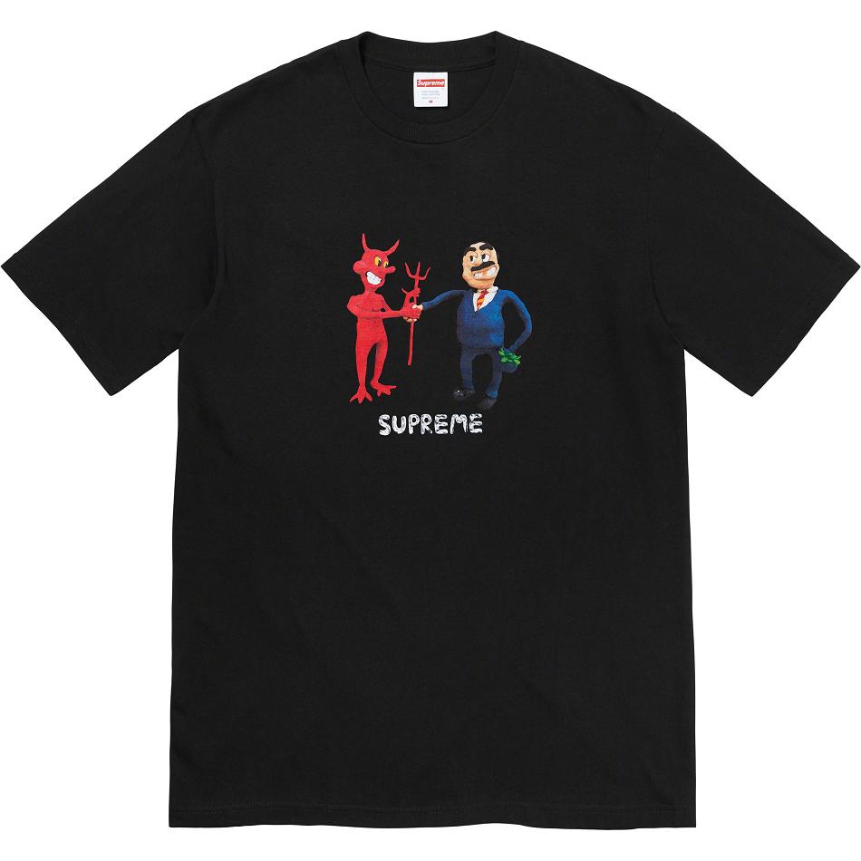 Supreme Business Tee T-shirt Svarta | SE378WY