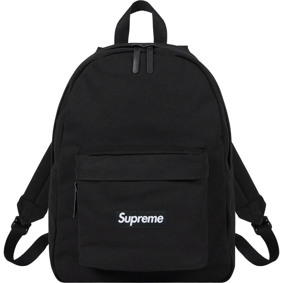 Supreme Canvas Backpack Väska Svarta | SE425VD