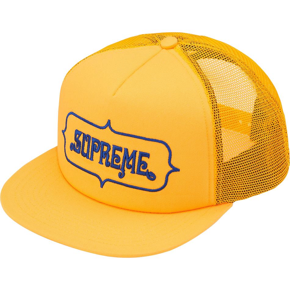 Supreme Highest Mesh Back 5-Panel Hatt Gula | SE460YU