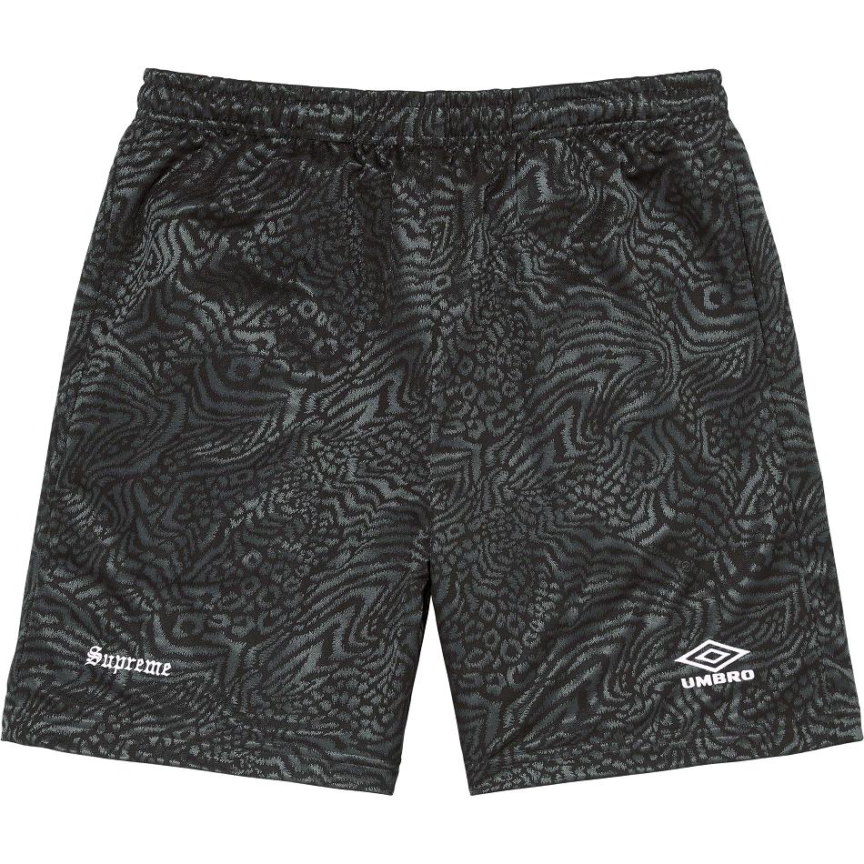 Supreme Jacquard Animal Print Soccer Shorts Svarta | SE230PQ