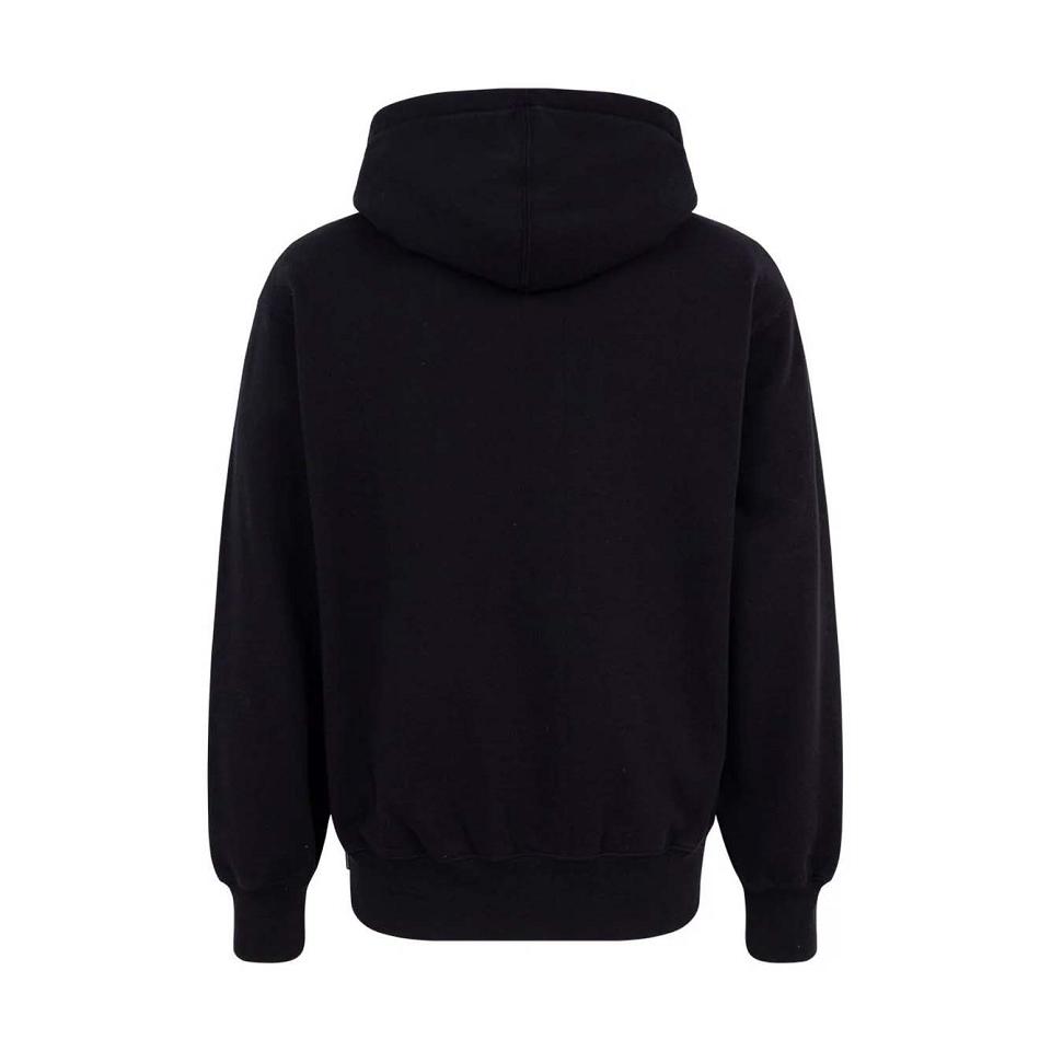 Supreme Logo Embroide Hoodie Svarta | SE118WY