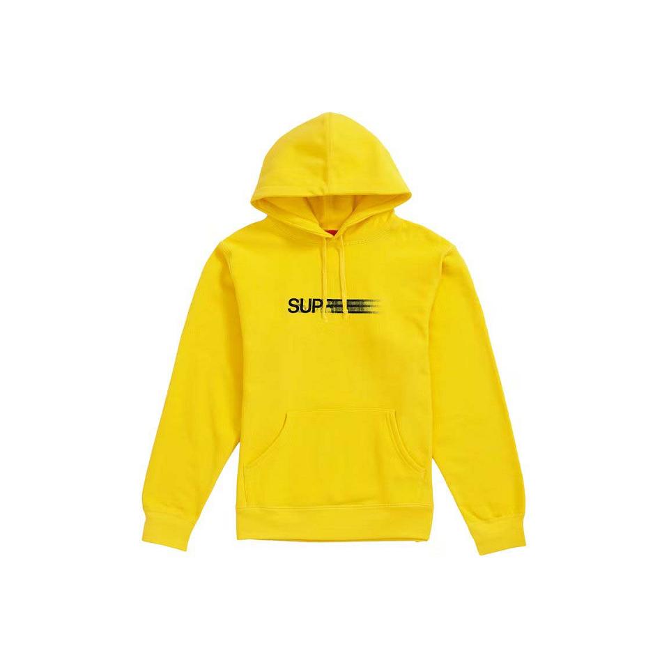 Supreme Motion Logo Hooded Tröjor Gula | SE327EX