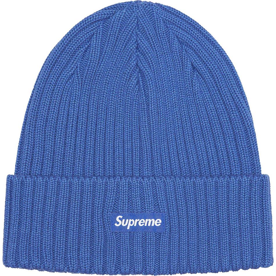 Supreme Overdyed Beanie Hatt Blå | SE434YU