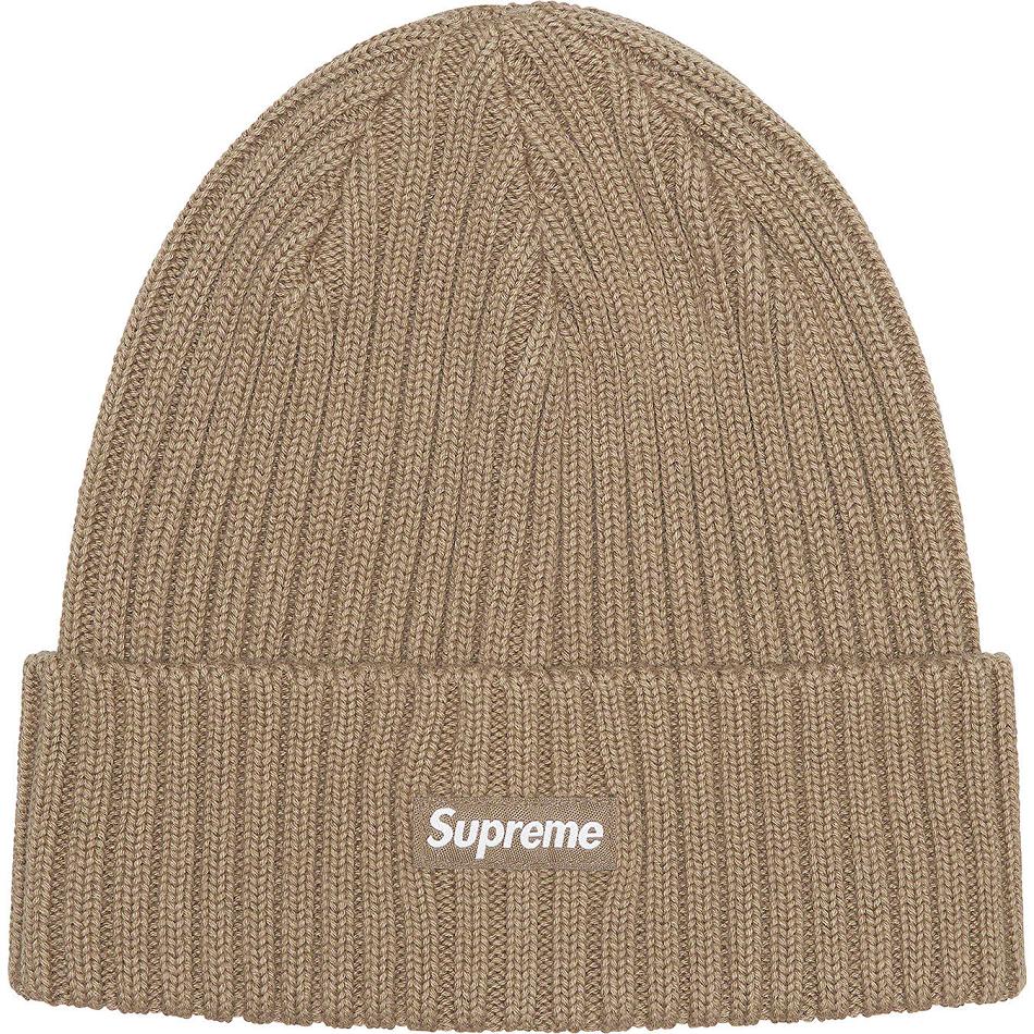 Supreme Overdyed Beanie Hatt Bruna | SE437OR