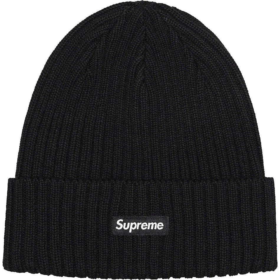 Supreme Overdyed Beanie Hatt Svarta | SE430WY