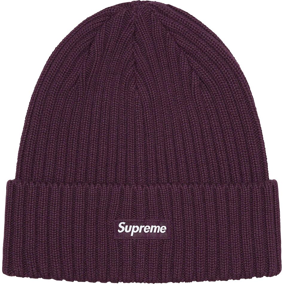 Supreme Overdyed Beanie Hatt Vinröda | SE436IS