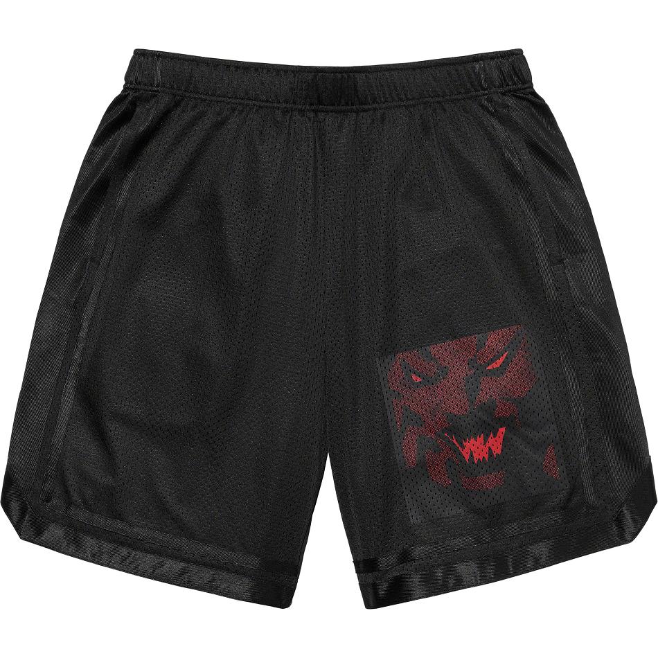 Supreme Ronin Mesh Shorts Svarta | SE241XF