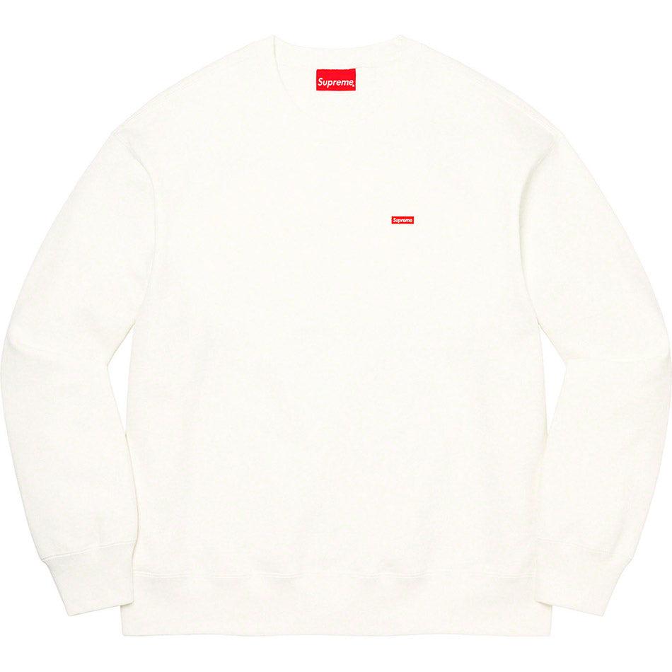 Supreme Small Box Crewneck Tröjor Vita | SE308PQ