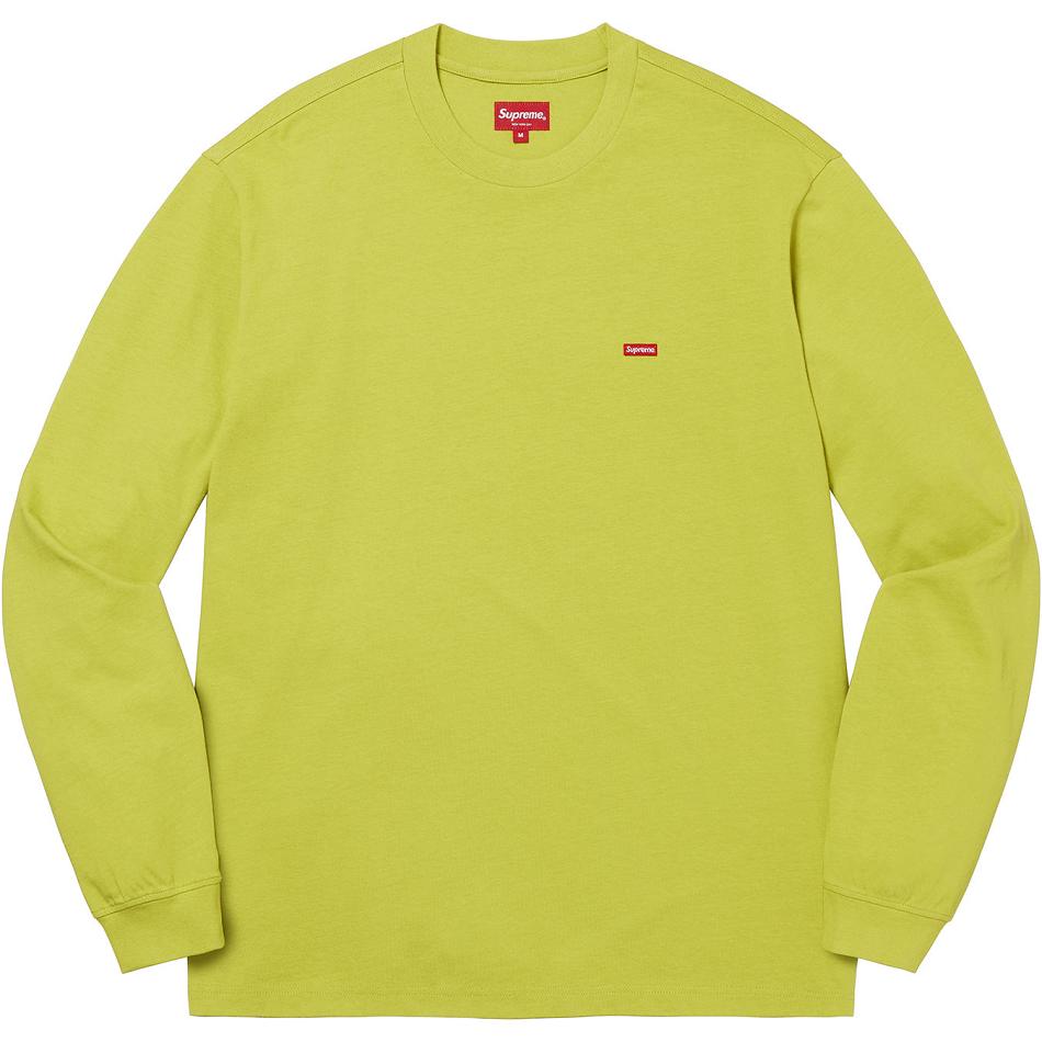 Supreme Small Box L/S Tee Tröjor Gröna | SE245NB