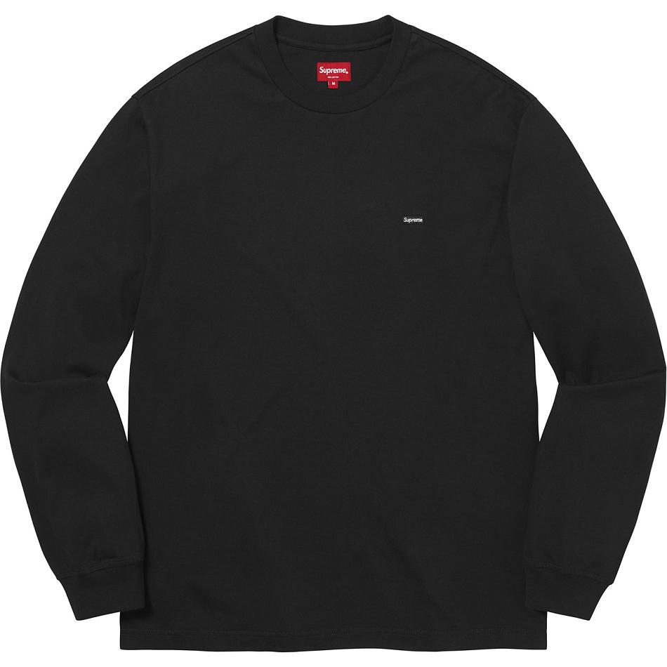 Supreme Small Box L/S Tee Tröjor Svarta | SE249EX