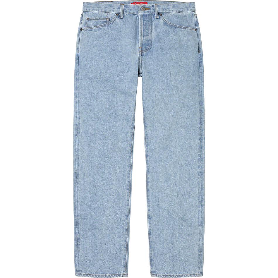 Supreme Stone Washed Slim Jean Byxor Blå | SE156FM