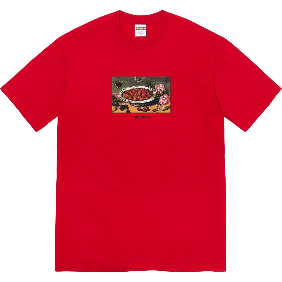 Supreme Strawberries Tee T-shirt Röda | SE339GL