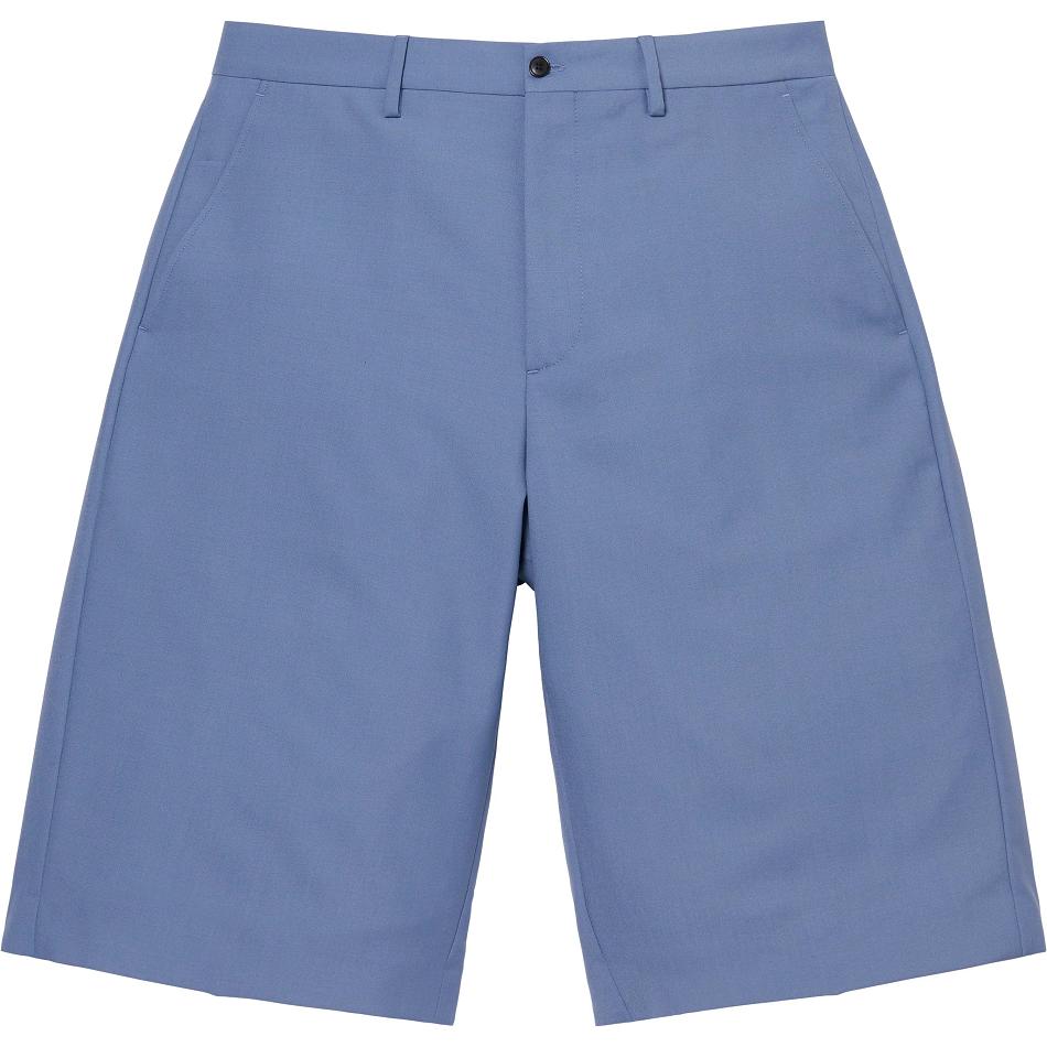 Supreme Ull Trouser Shorts Marinblå | SE239LH