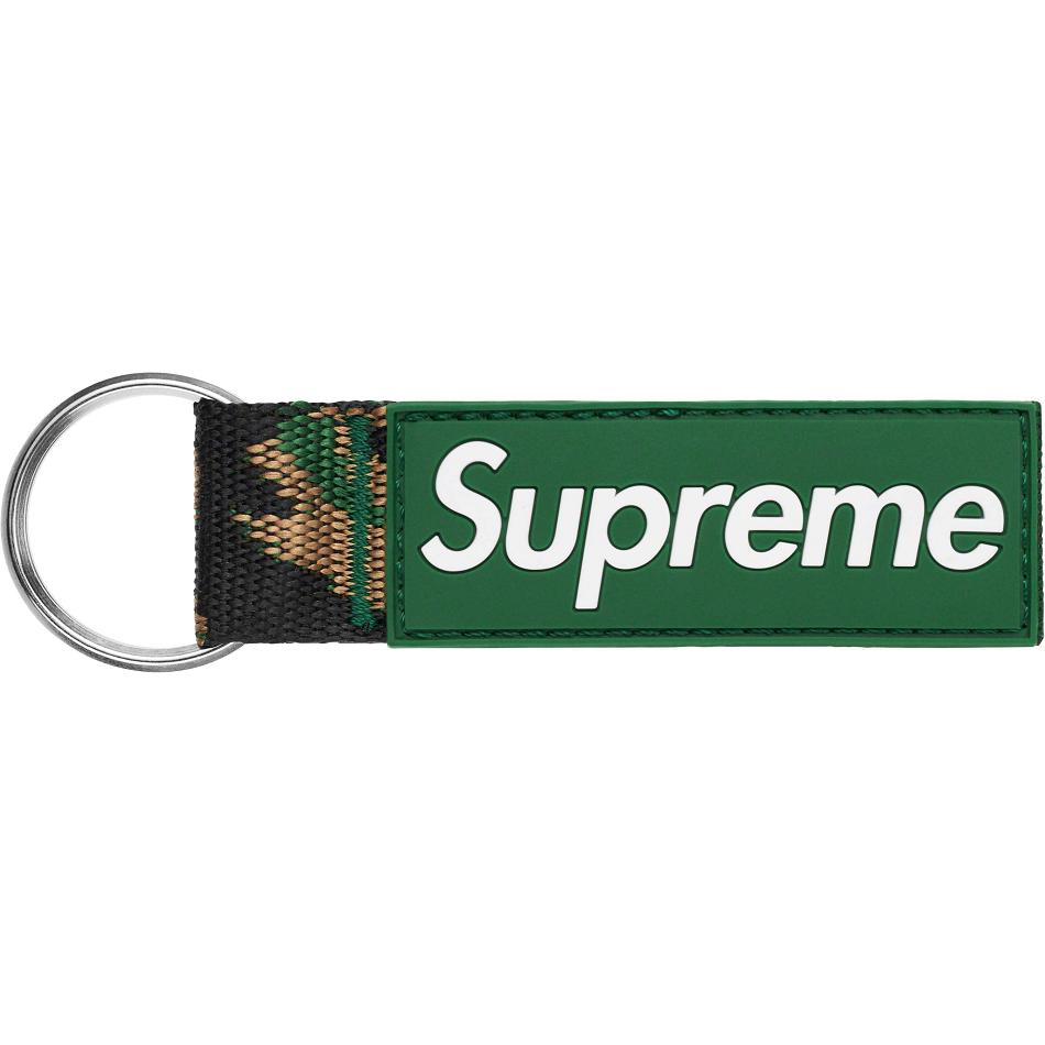 Supreme Webbing Keychain Tillbehör Gröna | SE407TV