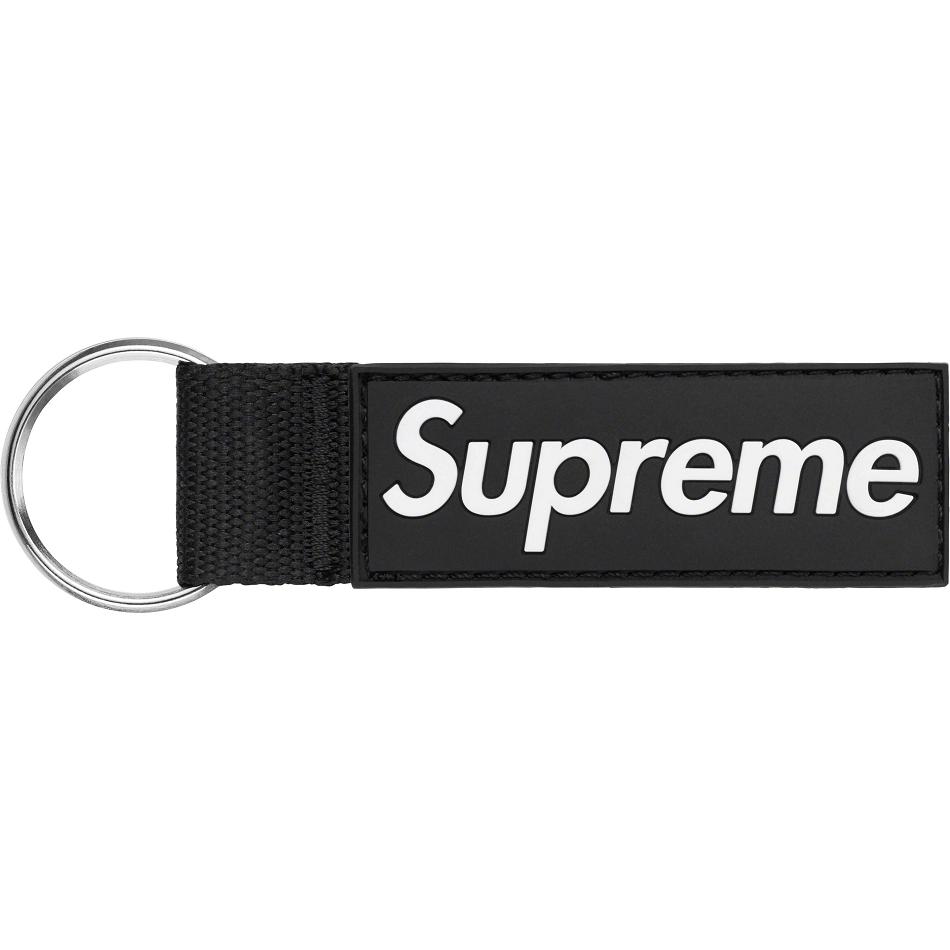 Supreme Webbing Keychain Tillbehör Svarta | SE409UT