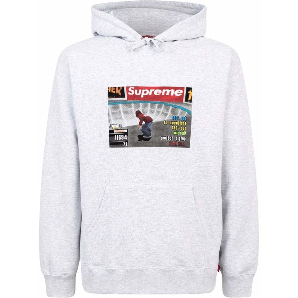 Supreme X Thrasher Logo Print “FW21” Hoodie Grå | SE136ZG