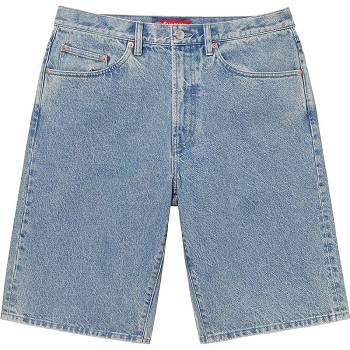 Supreme Baggy Denim Shorts Blå | SE236HK