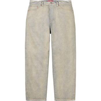 Supreme Baggy Jean Byxor Beige | SE167NB