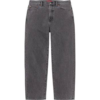 Supreme Baggy Jean Byxor Svarta | SE166BC