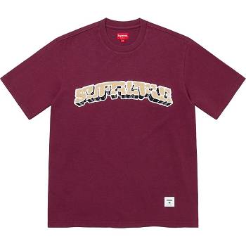 Supreme Block Arc S/S Top Tröjor Röda | SE264KI