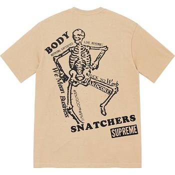 Supreme Body Snatchers Tee T-shirt Bruna | SE349NB