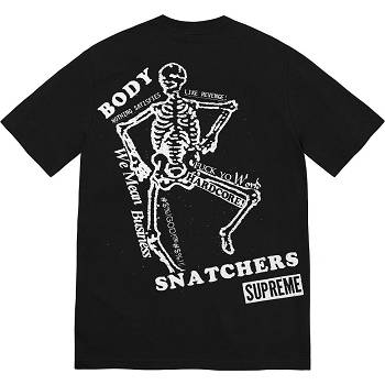 Supreme Body Snatchers Tee T-shirt Svarta | SE350MA