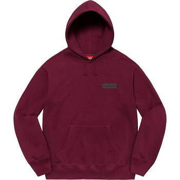 Supreme Fiend Hooded Tröjor Vinröda | SE301EX