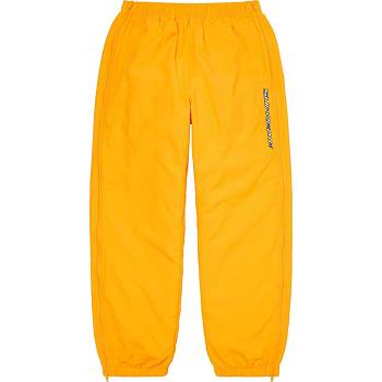 Supreme Full Zip Baggy Warm Up Pant Byxor Gula | SE162ZG