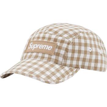 Supreme Gingham Camp Cap Hatt Bruna | SE474ZG