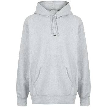 Supreme Gray Micro Logo Hoodie Grå | SE110ZG