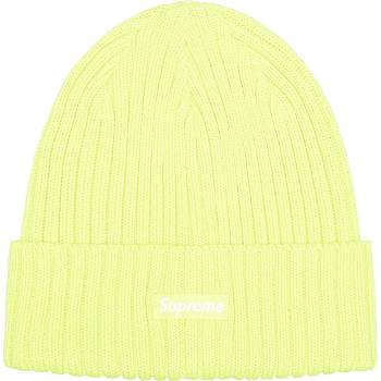 Supreme Overdyed Beanie Hatt Gula | SE433TV