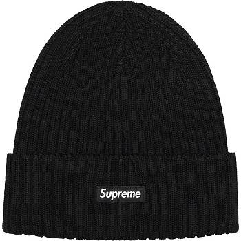 Supreme Overdyed Beanie Hatt Svarta | SE430WY