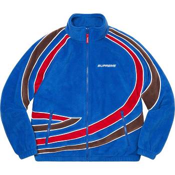 Supreme Racing Fleece Jacka Blå | SE148YU