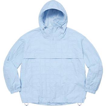 Supreme Repeat Stitch Anorak Jacka Blå | SE150IS