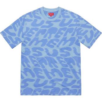 Supreme Stacked Intarsia S/S Top Tröjor Blå | SE281OR