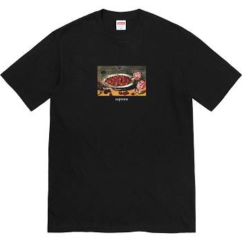 Supreme Strawberries Tee T-shirt Svarta | SE343LH