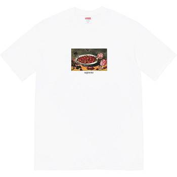 Supreme Strawberries Tee T-shirt Vita | SE341JJ