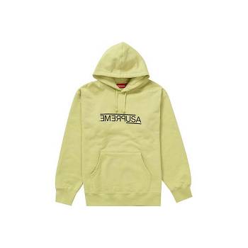 Supreme USA Hooded Tröjor Gula | SE336SO